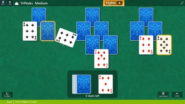 Microsoft Solitaire Collection - Tripeaks - September 21 2018 смотреть онлайн