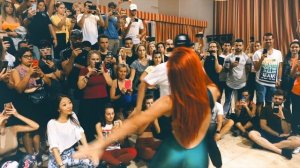 Bachata Fusion  /bailando Maurizio y Simona worksho MADRID Esencia Festival 2019