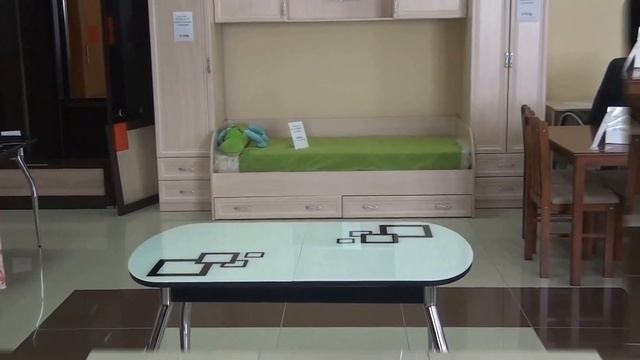 Стол раскладной со стеклом Сольди Квадро смотреть онлайн