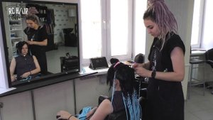 Плетение Безопасных дред. Как плести де дреды с переходом цвета.