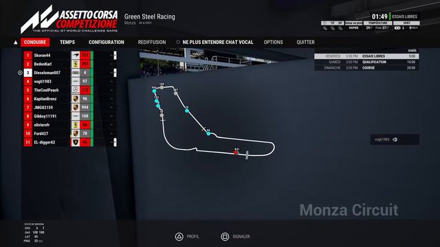 Live Course sur Assetto corsa competizione🪖🔝👌🇧🇪 #course #belge #acc by dieseloman смотреть онлайн