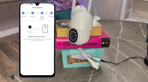 УЛИЧНАЯ IP WIFI 3МП ПОВОРОТНАЯ КАМЕРА V380 PRO