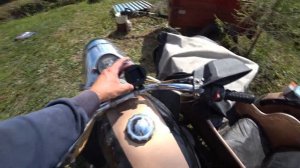 Установка Мото термометра МТ-50 на мотоцикл урал)))