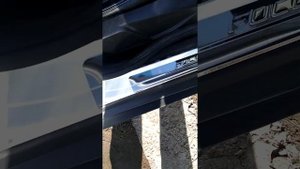 Накладки порога из нержавеющей стали Ford Focus lll.