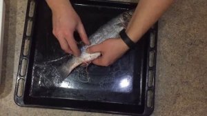 Как я подвязываю рыбу для копчения.