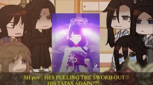 SVSSS (ch.44+) react to Shen QingQiu’s next life as Raiden Shogun [1/1] || Svsss || remake || AKI