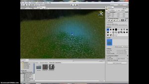 Unity (трава,тирейн,деревья,свет)