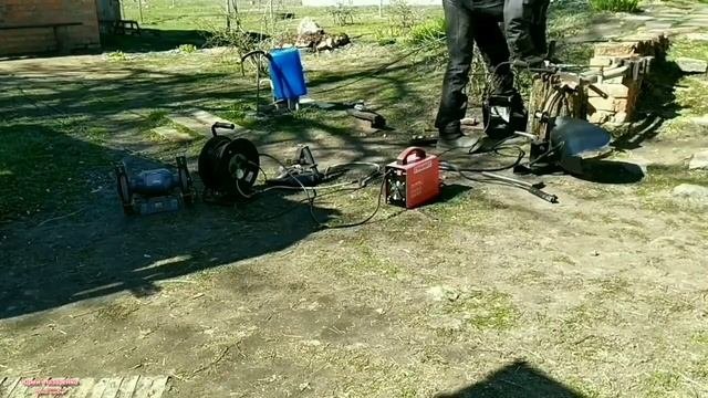 САМОДЕЛЬНЫЙ ПЛУГ ДЛЯ ТЯЖЁЛОГО МОТОБЛОКА | Homemade Tractor Plow