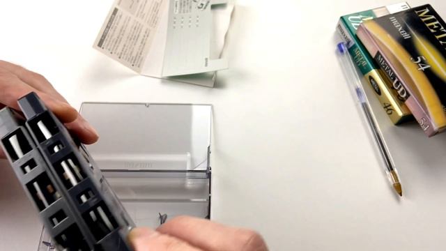 Кассета Maxell Metal UD (1992) – распаковка и калибровка