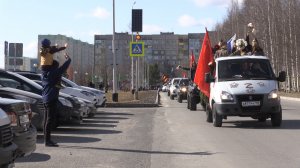 Фронтовая бригада. Песни фронтовых лет. Бессмертный полк в небе над Лангепасом