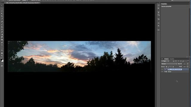 Un panorama avec Photoshop смотреть онлайн