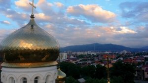 Кафедральный собор Георгия Победоносца. Республика Северная Осетия - Алания, г.Владикавказ (UHD)