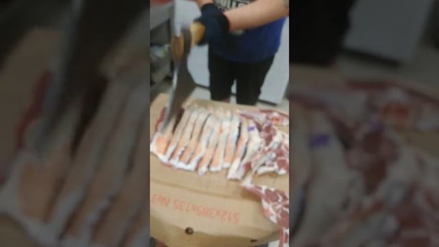 Смотреть всем! Рубщик 100го уровня. Корейка молодого барашка.