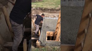 Монолитный погреб своими руками. Стены 3Х3, потолок 2 метра.
