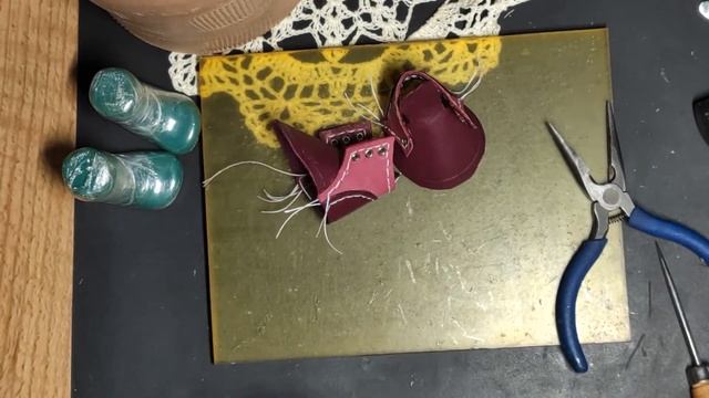 Кукольная обувь, процесс 2 часть смотреть онлайн