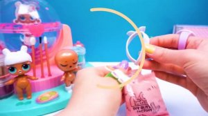 Новая Глиттер ФАБРИКА Куклы ЛОЛ Сюрприз! Сделай куклу сам! Мультик LOL Surprise DIY Glitter Factory