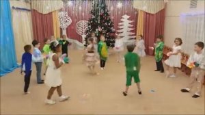 ИГРА С РУКАВИЦАМИ  Новый 2016 г  подготовительная группа