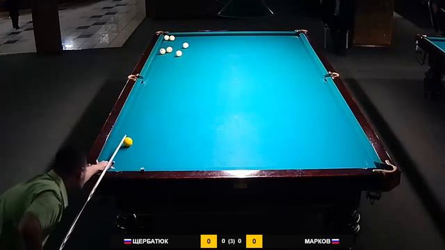 Марочкин - Щербатюк. Челябинск 2019. Кубок Уральской Лиги Бильярда по пирамиде смотреть онлайн