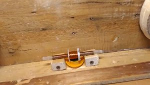 Магнитный когерер Маркони(начало эксперемента)