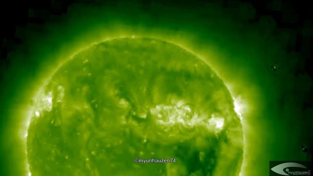 UFO activity in the orbit of the Sun July 27, 2011 SOHO STEREO Ahead + Behind смотреть онлайн