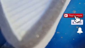 Замена салонного фильтра Peugeot 206 за 1 минуту