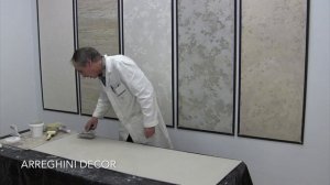 Нанесение декоративной краски с песочным эффектом CALIPSO