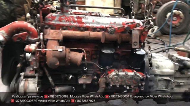 Запуск двигателя FIAT 8060.45 (210л.с) IVECO EUROCARGO 120E21 Разборка Европейских Грузовиков