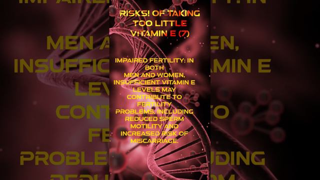 RISKS! of Taking Too Little Vitamin E 7 смотреть онлайн