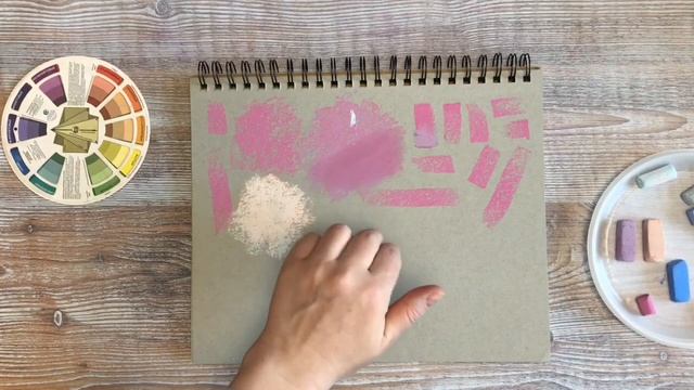 Основные способы нанесения пастели на бумагу смотреть онлайн