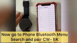 HOW TO PAIR URBAN SPORTS SMART WATCH FOR CALLING FUNCTION...