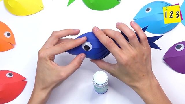 4 Craft Ideas | DIY Moving Paper FISH Easy Paper Crafts