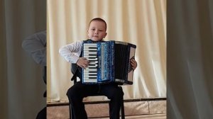 Аккордеон 6 лет! По дороге жук, жук...