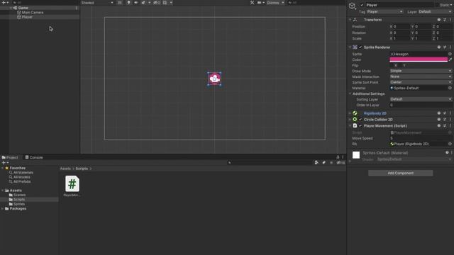 Setup & Player Movement | 2D Top Down RPG in Unity #1 | 2D Game Dev Tutorial
