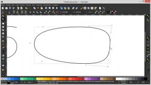 17. Inkscape. Инструмент Перо (Карандаш).