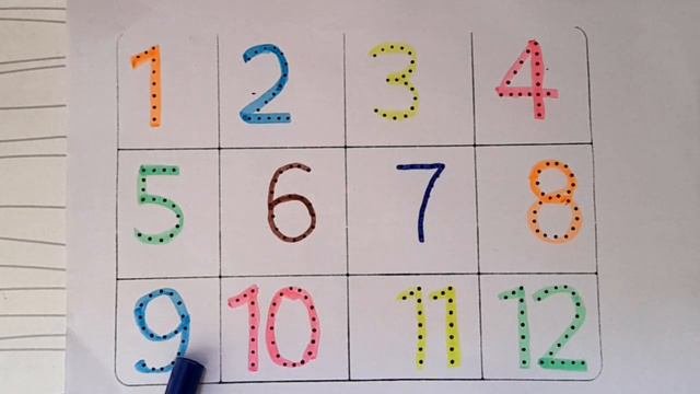 Учимся считать от 1 до 12 | Учим цифры для самых маленьких |12345678910|123 Learning For Kids
