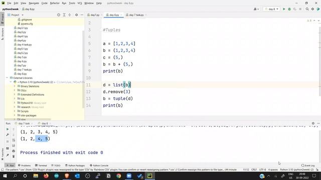 Python Tutorial in Tamil with Real-Time Examples| 2 week python | part-8