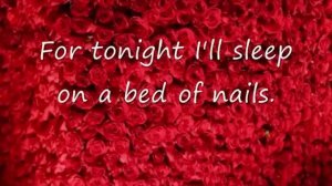 Bon Jovi - Bed Of Roses (Lyrics)