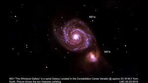 M51 The Whirlpool Galaxy 2019 Reprocessed.