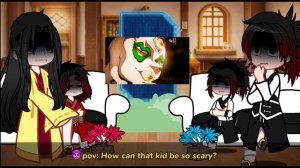 Yoriichi's family react to Him and Michikatsu•1/1•No Part 2• Gacha Life & Gacha Club