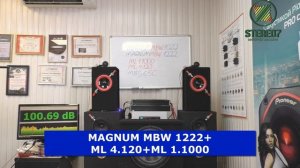 MAGNUM MBW 1022 и MAGNUM 1222 - Басовый фундамент, полный тест, Hi-Res 24/96