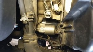 Установка стартера на Сеат Ибица 2.0 2006.