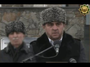 Сильная речь по ситуации и дуIа - Албаков Ибрагим на митинге 23 февраля