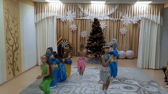 Новогодний праздник "Замороженная карта"