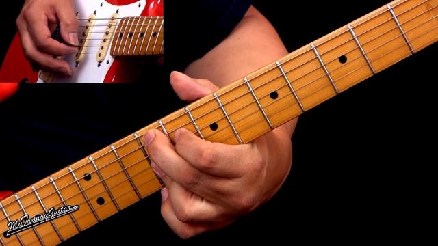 Texas Blues Shuffle Lesson In The Style of SRV смотреть онлайн