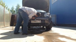 Дискавери 4 отмываем БРОДЯГУ - радиаторы