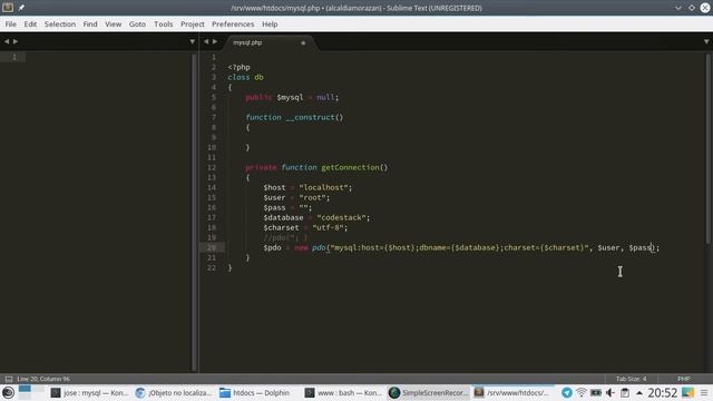 65 - CRUD con PDO: Conexión a Base de Datos [PHP 7 - Español] смотреть онлайн