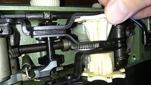 Внутренности швейной машинки Naumann 8014/3