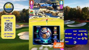 Master, QR Hole 5 - Par 4, EAGLE - Winter Springs Tournament, *Golf Clash Guide*