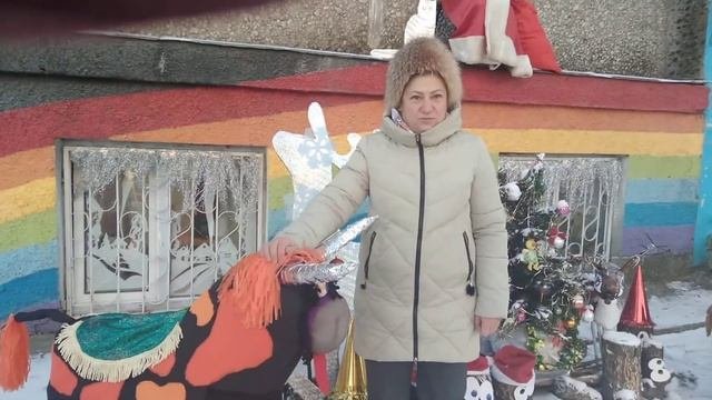 Новогоднее уличное оформление