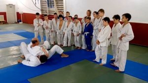 Удержания на 5 кю, дзюдо